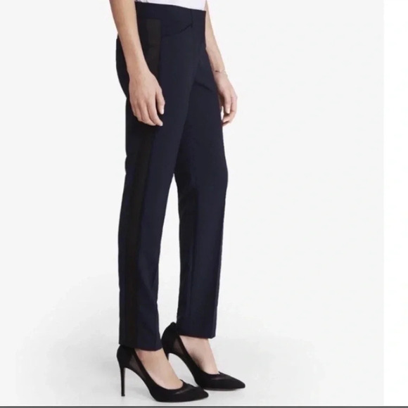 Express Navy pants with side stripe - Picture 4 of 5